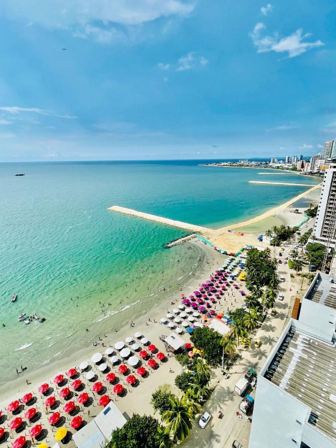 Ferienwohnung Apartamento Cartagena Con Vista Al Mar Exterior foto