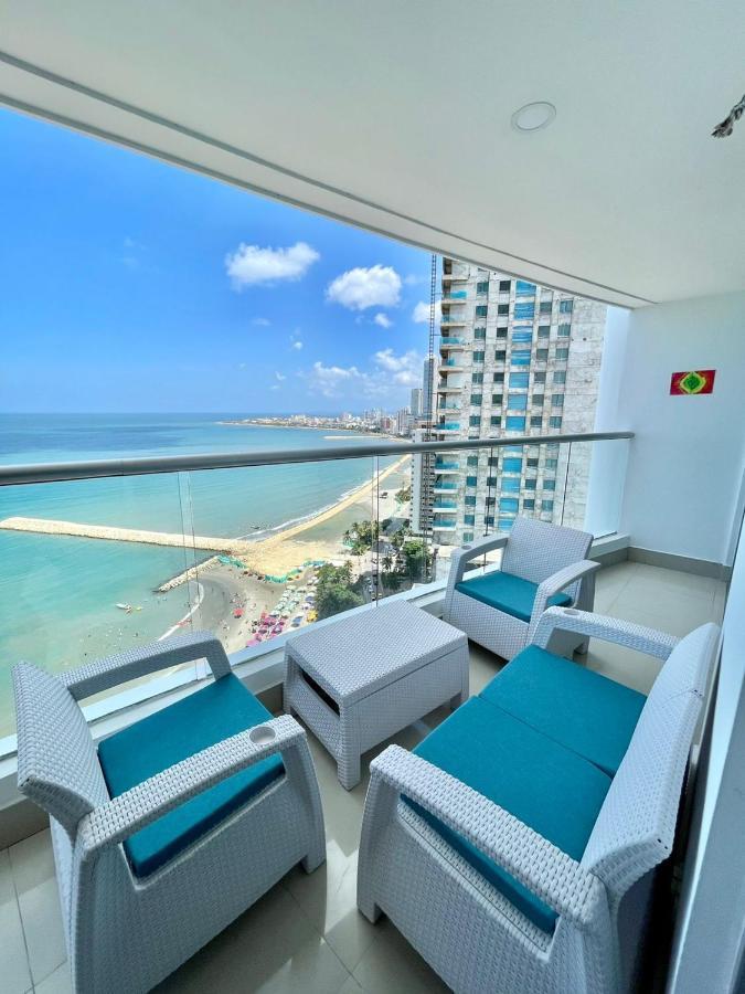 Ferienwohnung Apartamento Cartagena Con Vista Al Mar Exterior foto