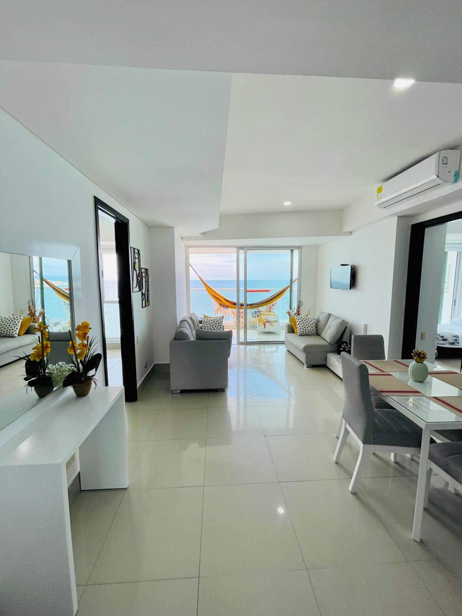 Ferienwohnung Apartamento Cartagena Con Vista Al Mar Exterior foto