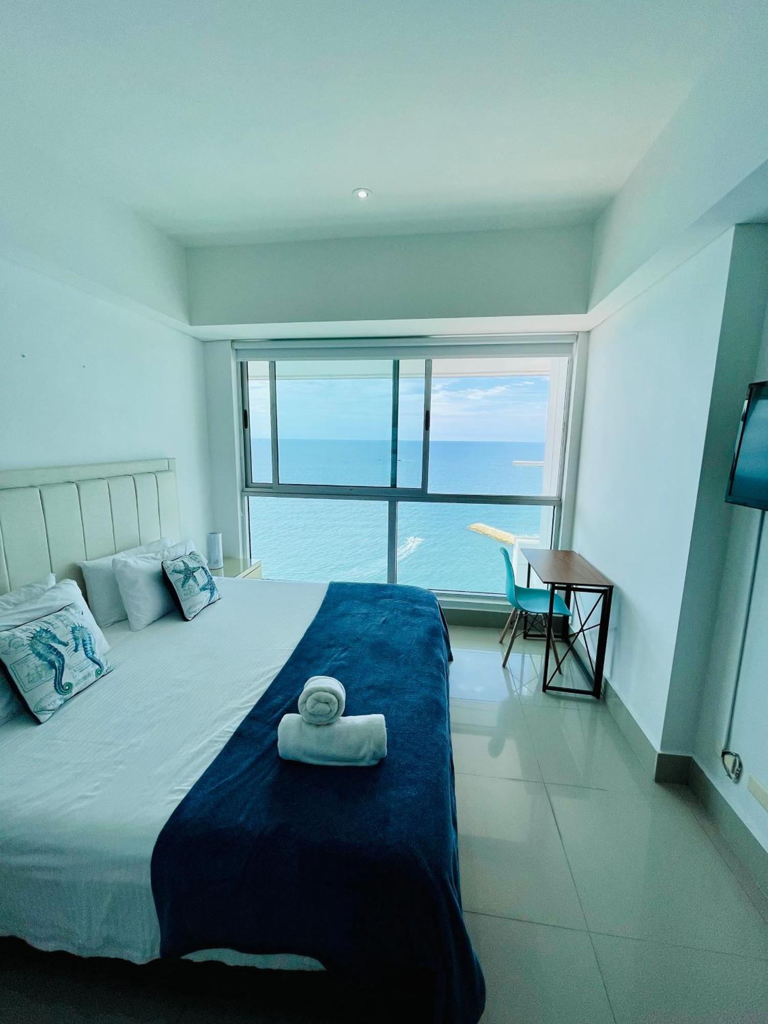 Ferienwohnung Apartamento Cartagena Con Vista Al Mar Exterior foto